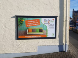 Plakat Fischer. Garten