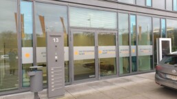 Testzentrum Folierung